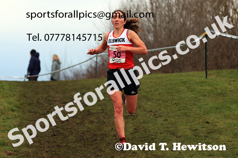 Senior womens 2024 NECAA Cross Country Champs., Temple Park, South Shields. Photo: David T. Hewitson/Sports for All Pics